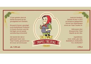 Hoppig streekbier Geetbets Tripel Trezeke