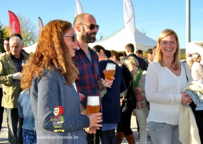 Tripel Trezeke en de Ideale Wereld maakten een fijne dag van de opening van de Gulden Hashtag Walk of Fame in Geetbets