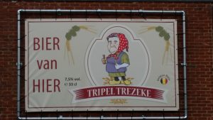 streekbier Tripel trezeke reclamebord Geetbets